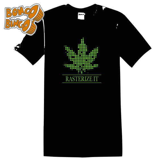 Rasterize it